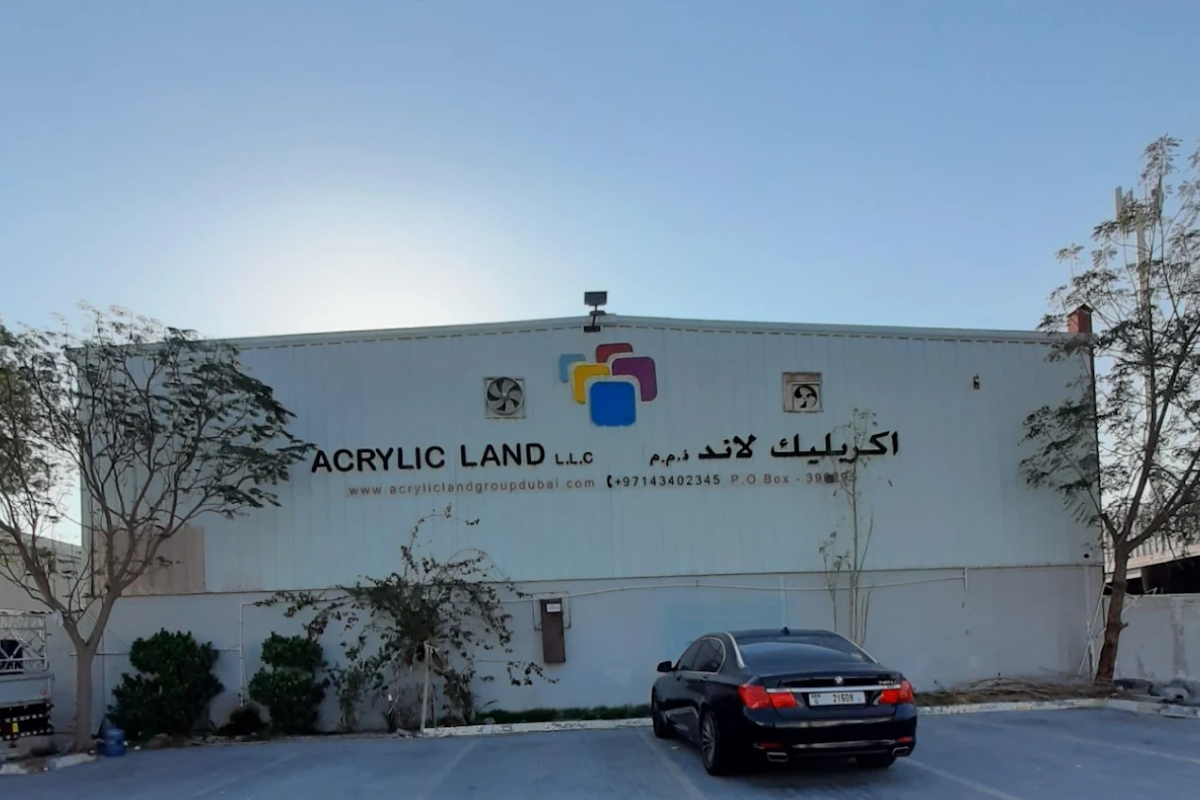 acrylic land warehouse