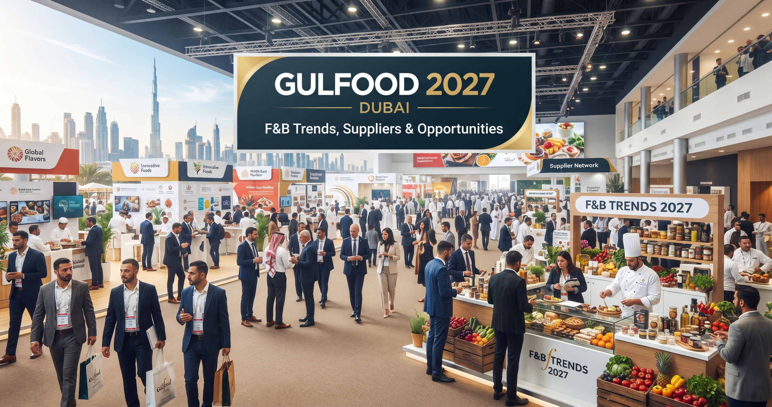 Gulfood 2027 Global Food & Beverage Trends, Suppliers, Products and Business Opportunities